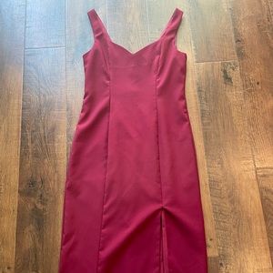 Red Midi Dress